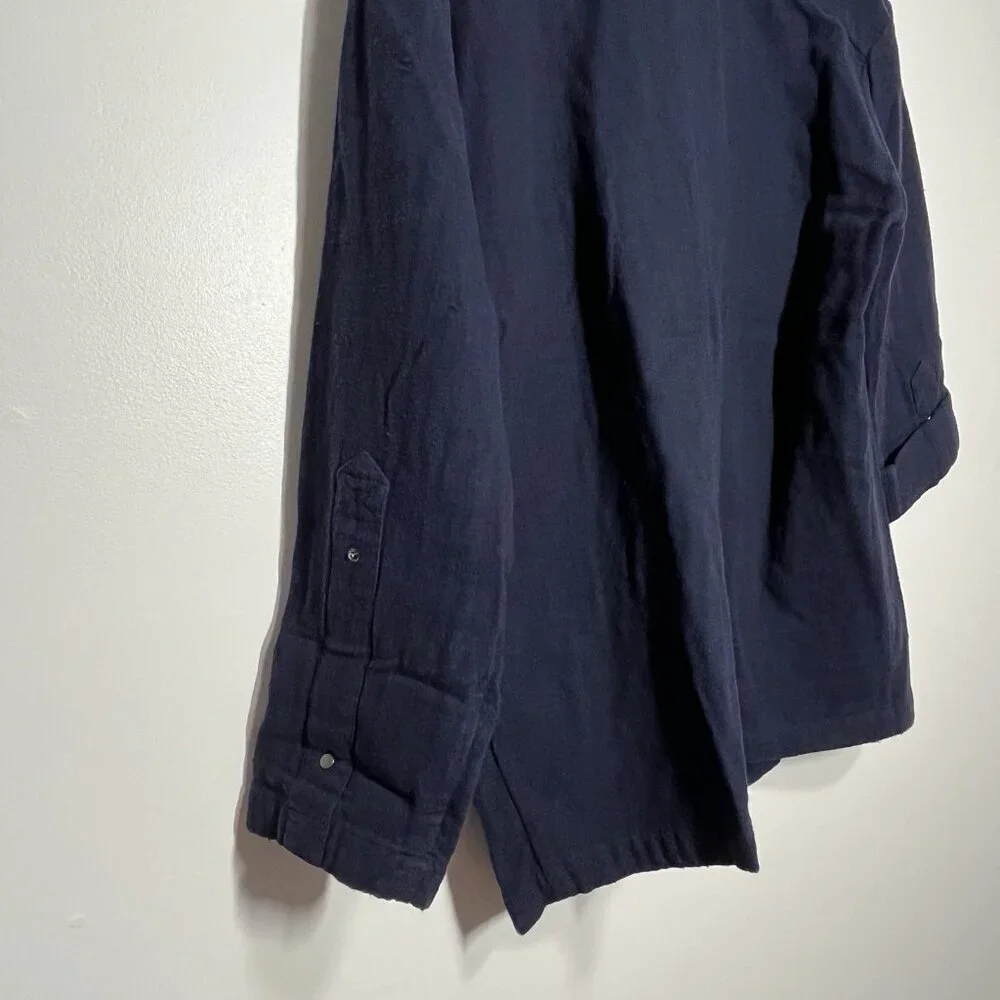 AG Adriano Goldschmied NWT Maura Oversized Navy Blue Blazer Jacket Size‎ XS/S